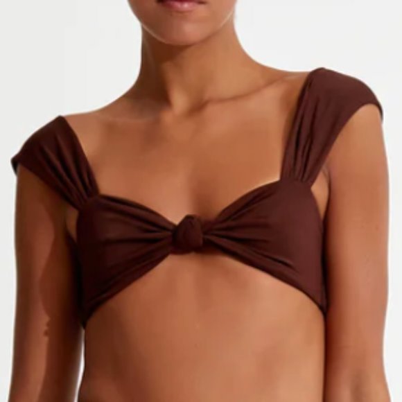 Sylk Swim- Ossa Knot Top and Lucio Side Scrunch Bottom - Picture 4 of 5